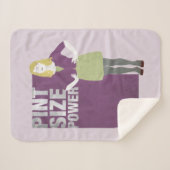 Bernadette | Vermogensgrootte van de pen Sherpa Deken (Voorkant (horizontaal))