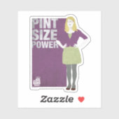 Bernadette | Vermogensgrootte van de pen Sticker (Vel)