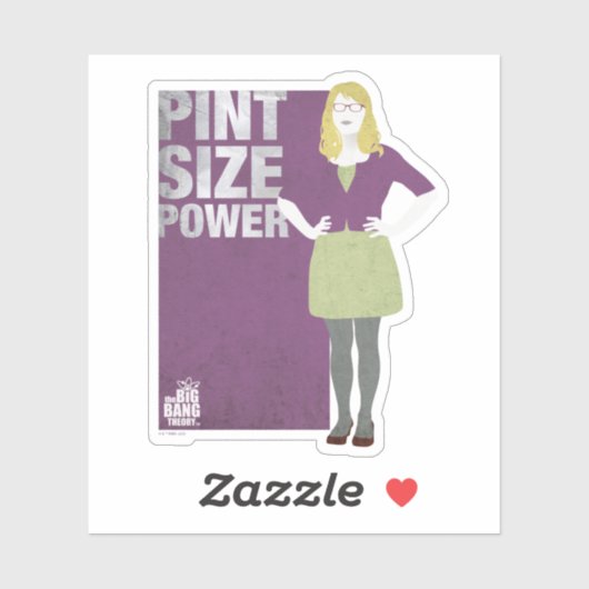 Bernadette | Vermogensgrootte van de pen Sticker (Vel)