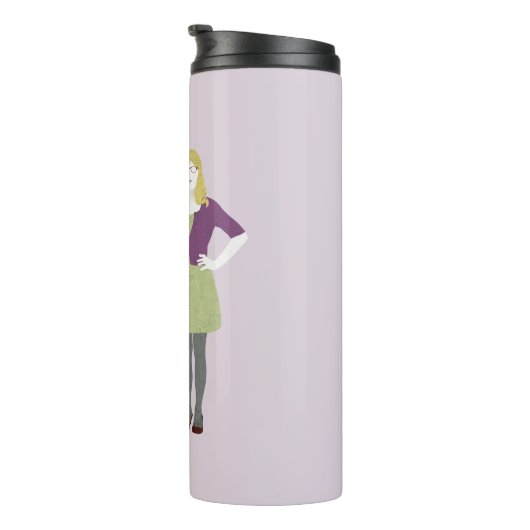 Bernadette | Vermogensgrootte van de pen Thermosbeker (Geroteerd rechts)