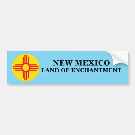 BERNALILLO, NIEUWE MEXICO-GROND VAN VERANDERINGSBU BUMPERSTICKER (Voorkant)