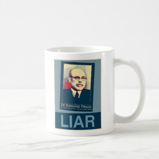 Bernanke - Sigmund Fraud Koffiemok (Rechts)