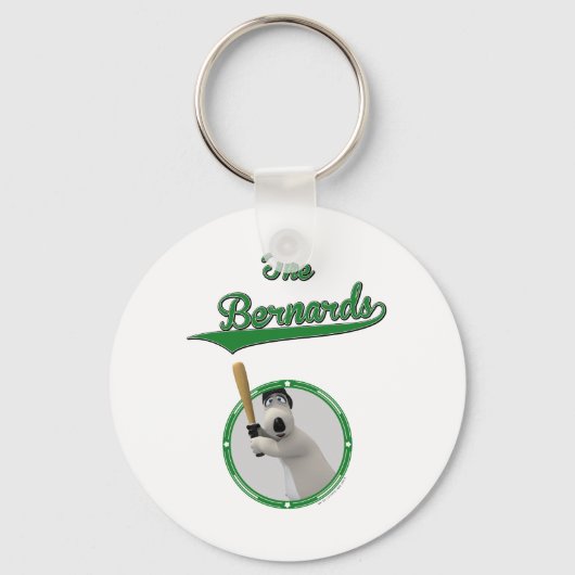 Bernard Bear Baseball Merchandise Sleutelhanger (Voorkant)