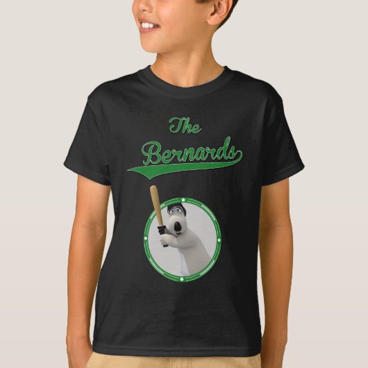 Bernard Bear Baseball Merchandise T-shirt (Voorkant)