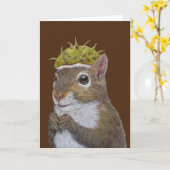 Bernard de eekhoorn kaart (Gele Bloem)