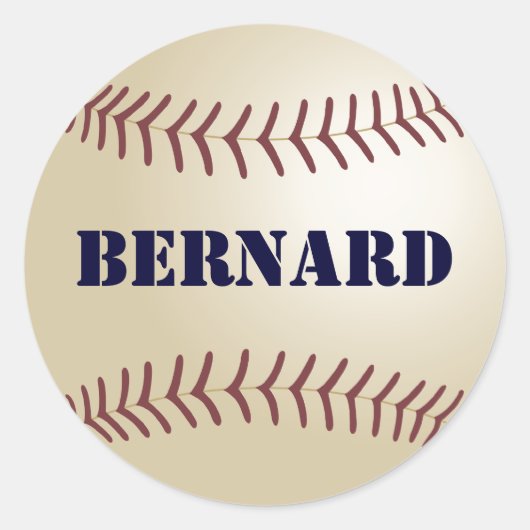 Bernard Honkbal Sticker / Seal (Voorkant)