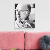 Bernard Malamud Canvas Afdruk (Insitu (Woonkamer))