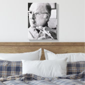 Bernard Malamud Canvas Afdruk (Insitu (Slaapkamer))