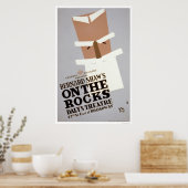 Bernard Shaw op de Rocks 1938 WPA Poster (Keuken)