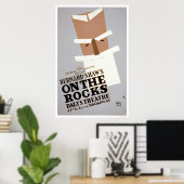 Bernard Shaw op de Rocks 1938 WPA Poster (Thuiskantoor)