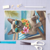 Bernard Surf & Sand, Beachy Siamese Kat Tissuepapier (Craft)