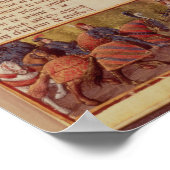 Bernard van Clairvaux die de tweede kruistocht pre Poster (Hoek)