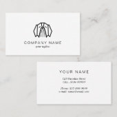 Bernardine Hond en Boek Visitekaartje (Voorkant / Achterkant)