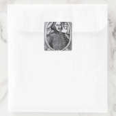 Bernardino de Mendoza, 1595 Vierkante Sticker (Tas)