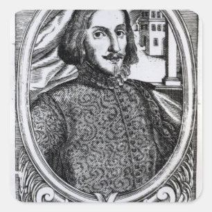 Bernardino de Mendoza, 1595 Vierkante Sticker