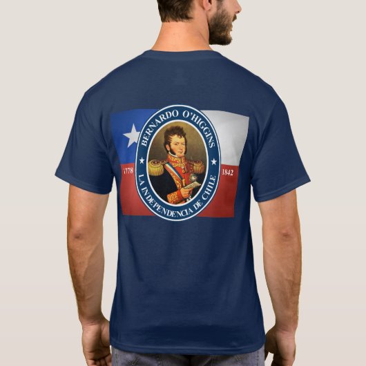 Bernardo O'Higgins T-shirt (Achterkant)