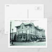 Bernards Inn, Bernardsville NJ Vintage Briefkaart (Voorkant / Achterkant)