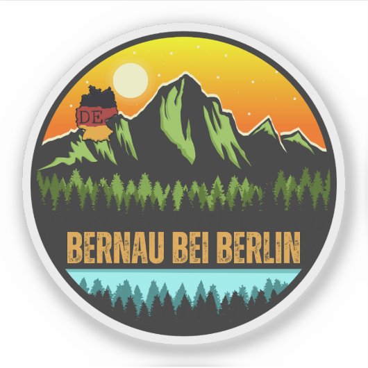 Bernau bij Berlijn, Duitsland Sticker (Voorkant)