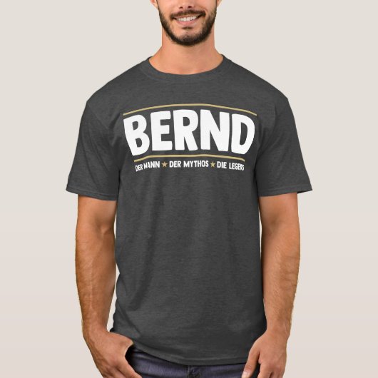 Bernd vintage t-shirt (Voorkant)