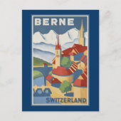 Berne Zwitserland Briefkaart (Voorkant)