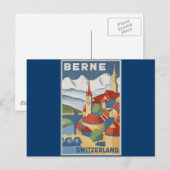 Berne Zwitserland Briefkaart (Voorkant / Achterkant)