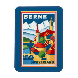 Berne, Zwitserland Magnet Magneet