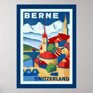 Berne ~ Zwitserland ~ Zwitsers reizen Poster