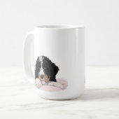 Bernedole Bernese Dog Mam Coffee Tea gift Koffiemok (Voorkant links)