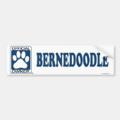 Bernedole Blue Bumpersticker (Voorkant)