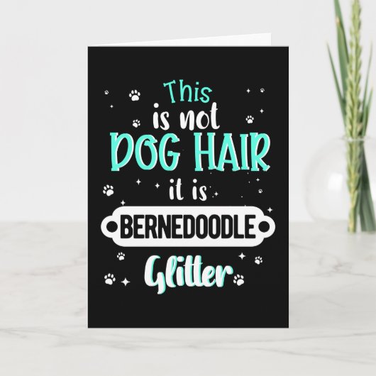 Bernedole Dog Funny Gift Idee Kaart (Voorkant)