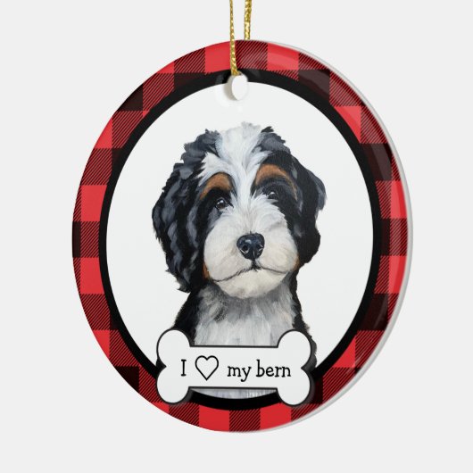 Bernedole Dog Ornament (Links)