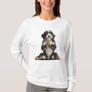 Bernedole Dog Yoga Shirt Dog mam werkout