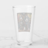 Bernedole, Goldendoedle, cadeau voor labradoodle-h Glas (Achterkant)