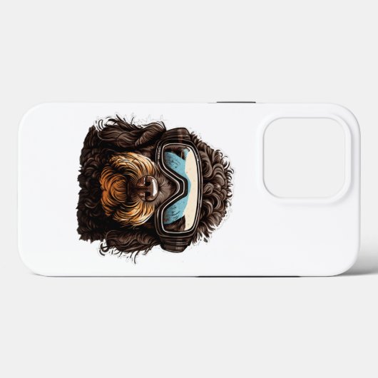 Bernedole Goldendoedle Labradoodle Dog giften Case-Mate iPhone Case (Achterkant (horizontaal))
