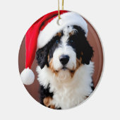 Bernedole Kerstmis Keramisch Ornament (Links)