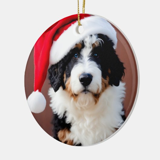 Bernedole Kerstmis Keramisch Ornament (Links)