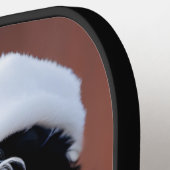 Bernedole Kerstmis Pickleball Paddle (Links Detail)