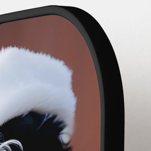 Bernedole Kerstmis Pickleball Paddle (Links Detail)