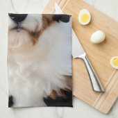 Bernedole Kerstmis Theedoek (Quarter Fold)