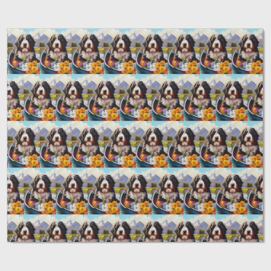 Bernedole op een peddel: een Schilderachtig avontu Cadeaupapier (Vlak)