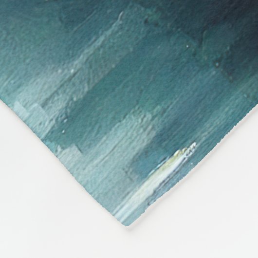 Bernedole op een peddel: een Schilderachtig avontu Fleece Deken (Hoek)