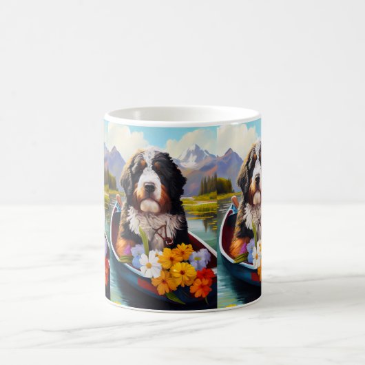 Bernedole op een peddel: een Schilderachtig avontu Koffiemok (Center)