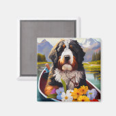 Bernedole op een peddel: een Schilderachtig avontu Magneet (Voorkant / Achterkant)