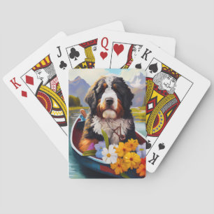 Bernedole op een peddel: een Schilderachtig avontu Pokerkaarten