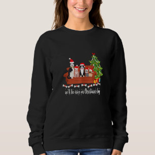 Bernedole Pug Husky Kerstmis Funny Cute Pajamas Trui