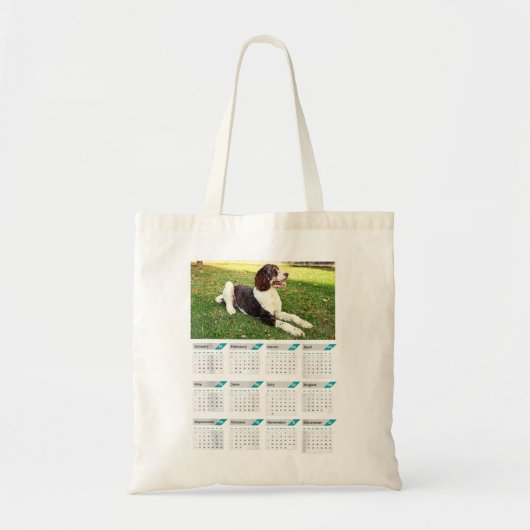 Bernedole Puppies Calendar 2023 T Shirt Tote Bag (Voorkant)