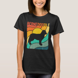 Bernedole Retro Hondenliefhebber mam Papa Gift T-shirt