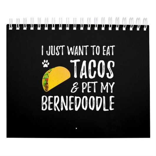 Bernedole Taco Lover Cinco De Mayo Dog mama Kalender (Hoes)