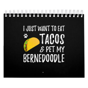 Bernedole Taco Lover Cinco De Mayo Dog mama Kalender
