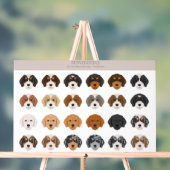 Bernedoodle Acryl Sign Bord (Neutraal)